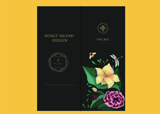 “THE BEE”蜂蜜品牌形象设计