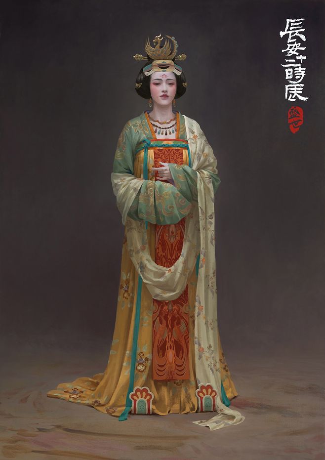 长安十二时辰影视角色概念设计