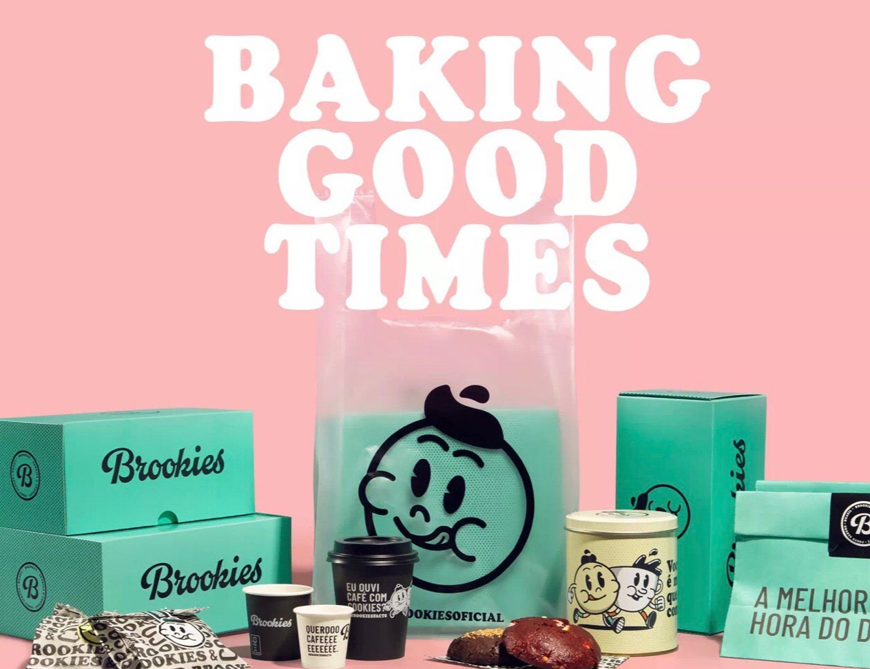 BROOKIES蛋糕甜品店品牌形象设计