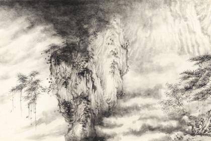 幽谷图-杨顺 